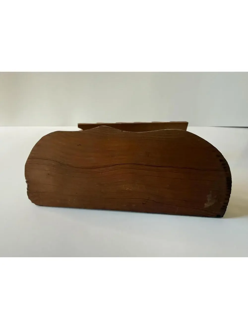 Vintage 1978 Handmade Folk Art Wooden Nativity Scene Christmas Creche Manger